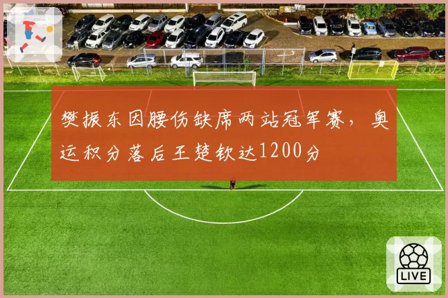 樊振东因腰伤缺席两站冠军赛，奥运积分落后王楚钦达1200分